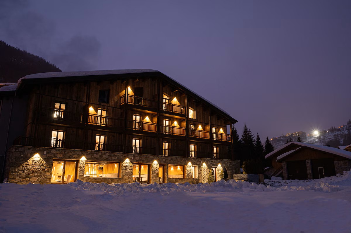 PHOTO PRINCIPALE-HOTEL CHALET SPA TETRAS LODGE TIGNES _ AGENCE JULIE POCINO-ARCHITECTE D'INTERIEUR-RENOVATION HAUT DE GAMME-GRENOBLE-ISERE-SAVOIE-RHONE-ALPES-SUD
