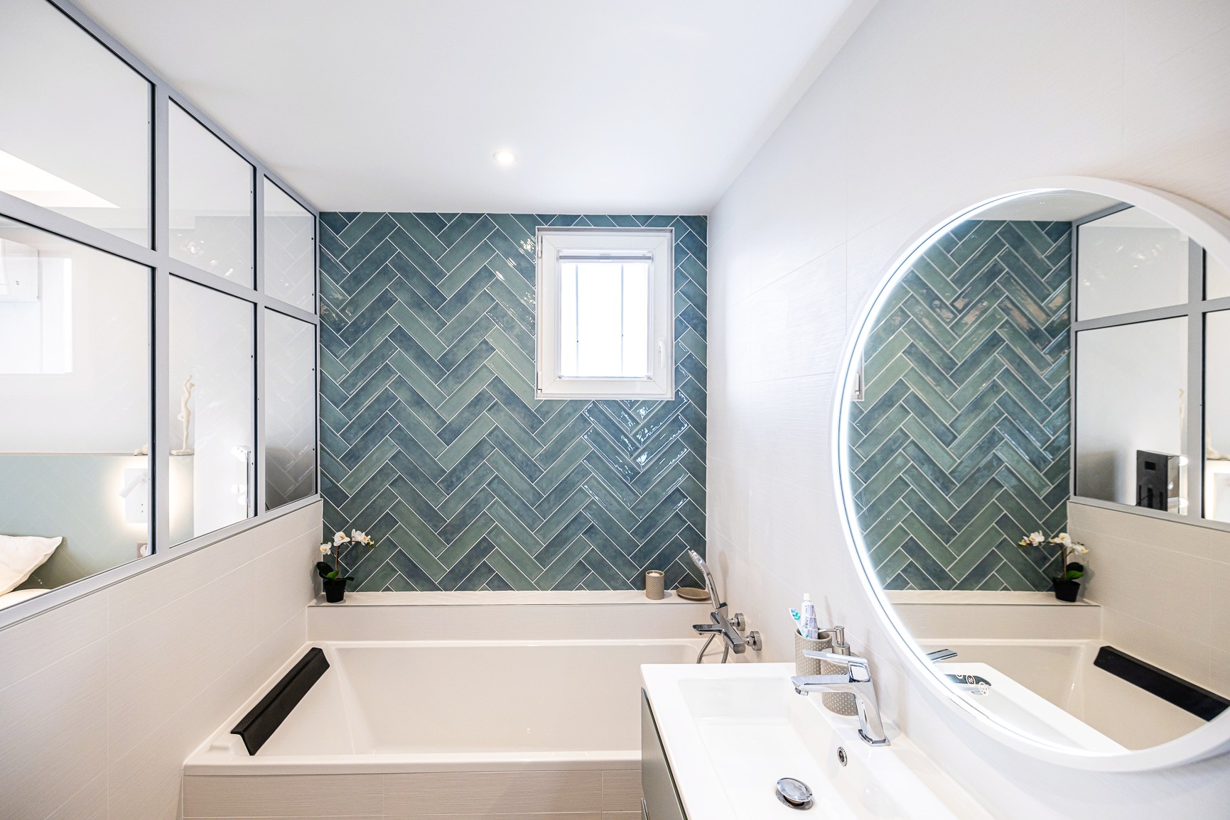 APPARTEMENT PENTHOUSE ROOFTOP TOIT TERRASSE GRENOBLE _ AGENCE JULIE POCINO-ARCHITECTE INTERIEUR-RENOVATION HAUT DE GAMME-GRENOBLE-ISERE-SAVOIE-RHONE-ALPES-SUD-14