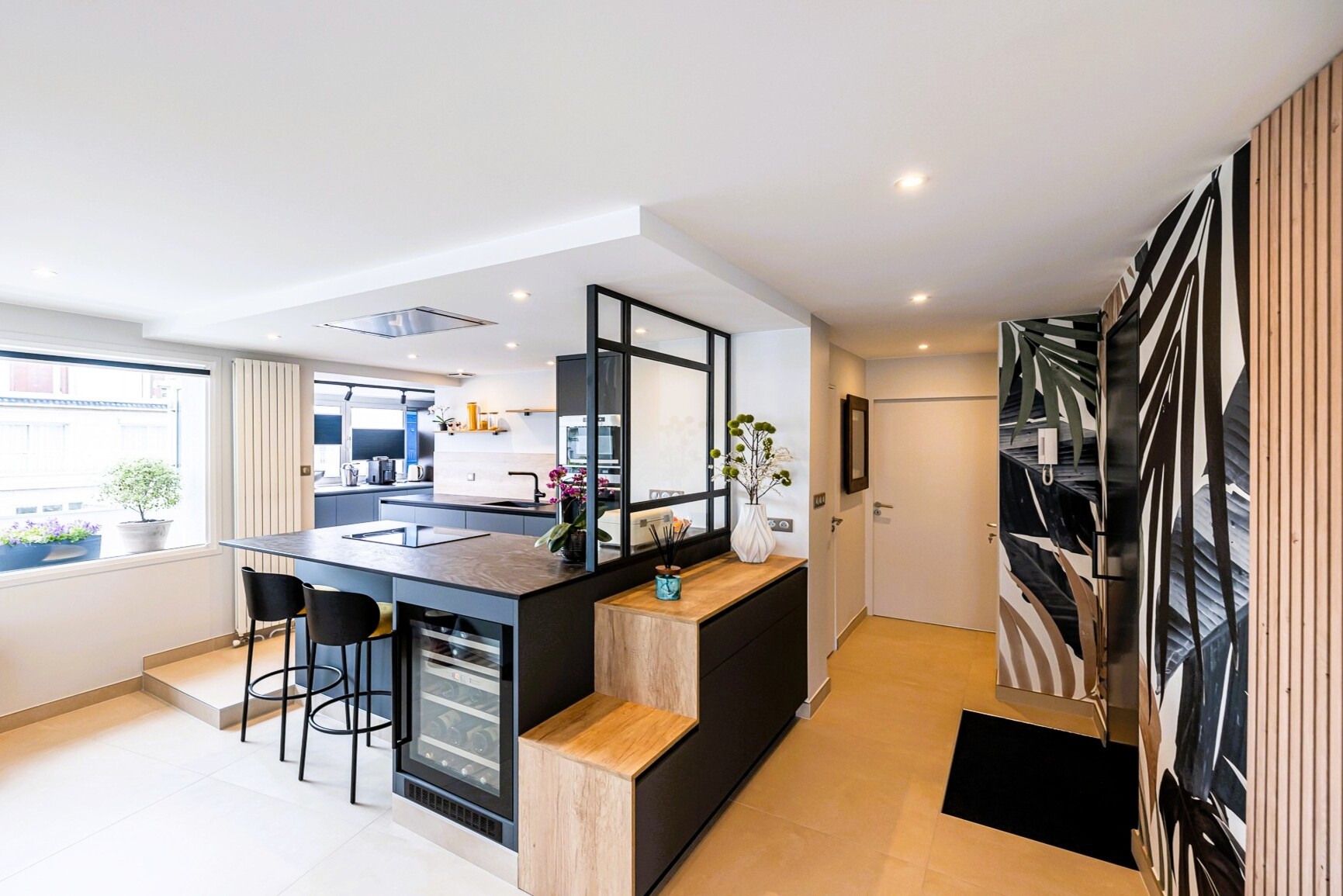 APPARTEMENT PENTHOUSE ROOFTOP TOIT TERRASSE GRENOBLE _ AGENCE JULIE POCINO-ARCHITECTE INTERIEUR-RENOVATION HAUT DE GAMME-GRENOBLE-ISERE-SAVOIE-RHONE-ALPES-SUD-38