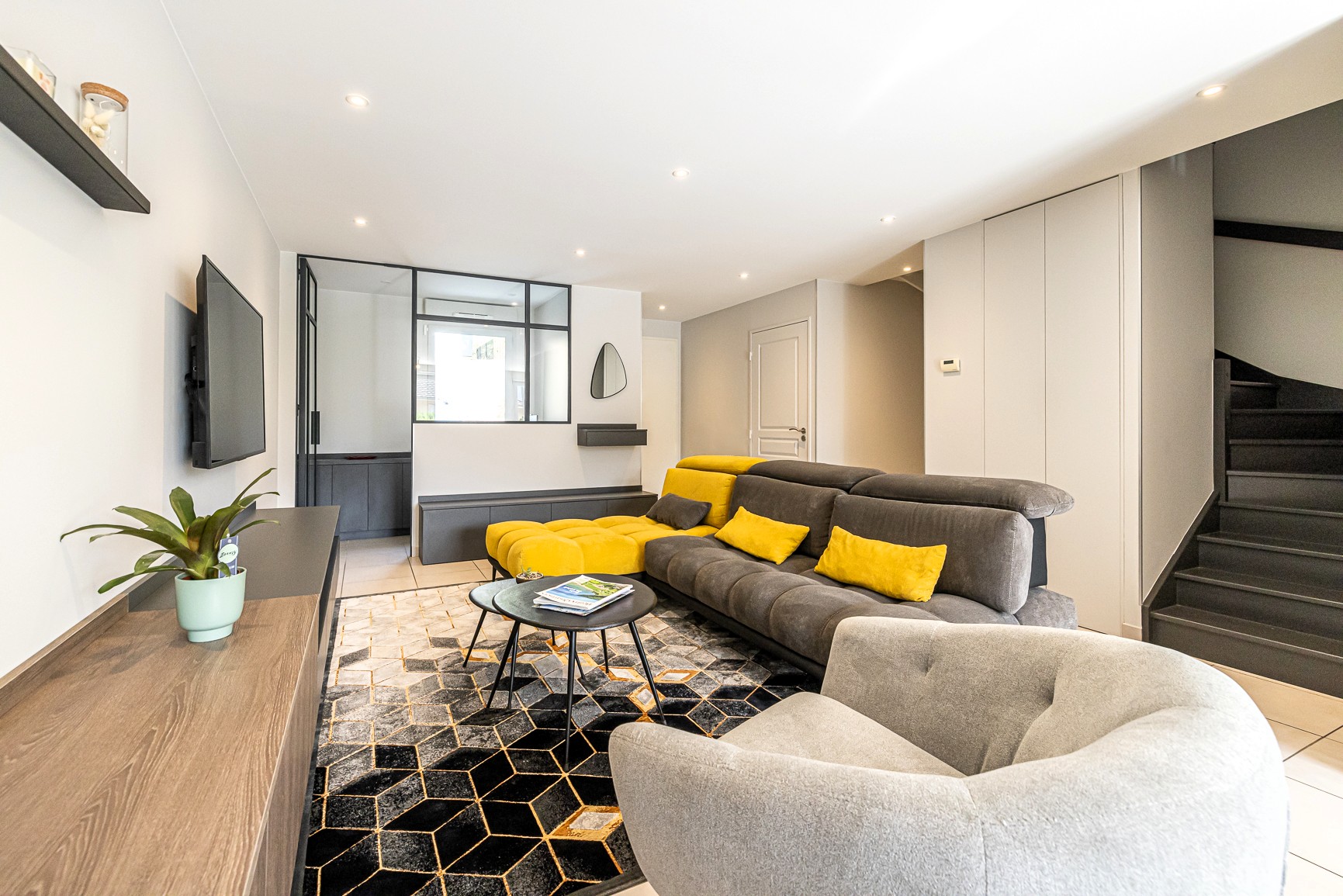 MAISON CONTEMPORAINE ST-ISMIER GRESIVAUDAN _ AGENCE JULIE POCINO-ARCHITECTE D'INTERIEUR-RENOVATION HAUT DE GAMME-GRENOBLE-ISERE-SAVOIE-RHONE-ALPES-SUD-27